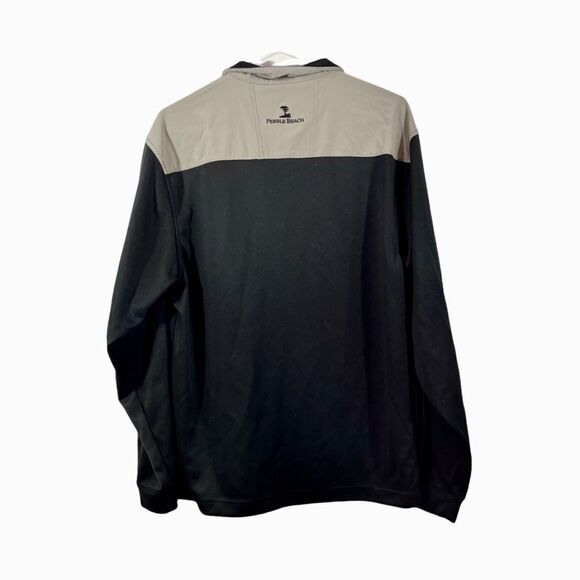 Pebble Beach Performance Quarter Zip Jacket - Picture 2 of 16